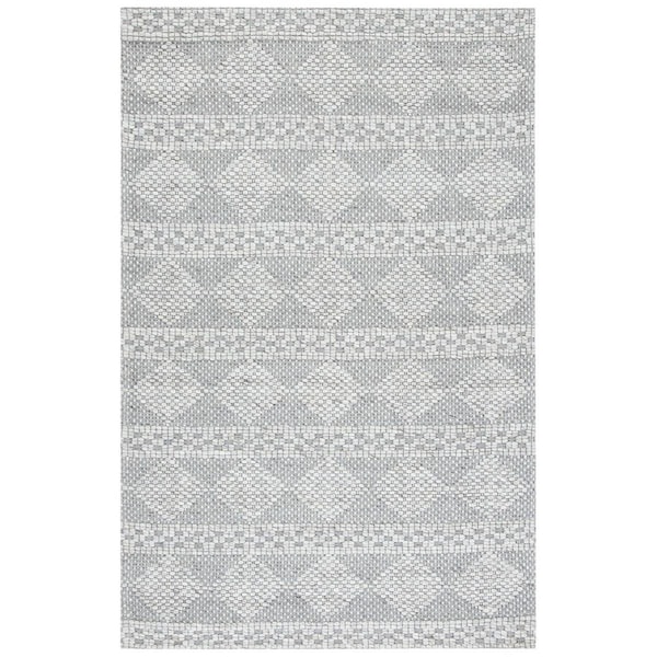 Safavieh 4 x 6 ft. Marbella Power Loomed Rectangle Area Rug Beige & Grey MRB552B-4 - main